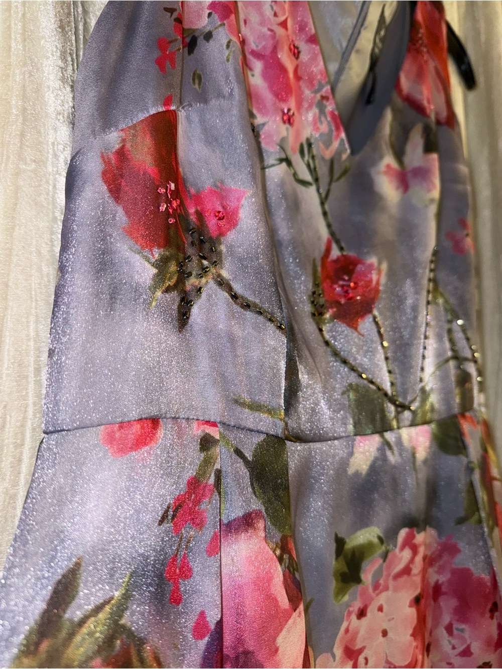 Adrianna Papell gown with pockets, size 6 - Picture 5 of 9